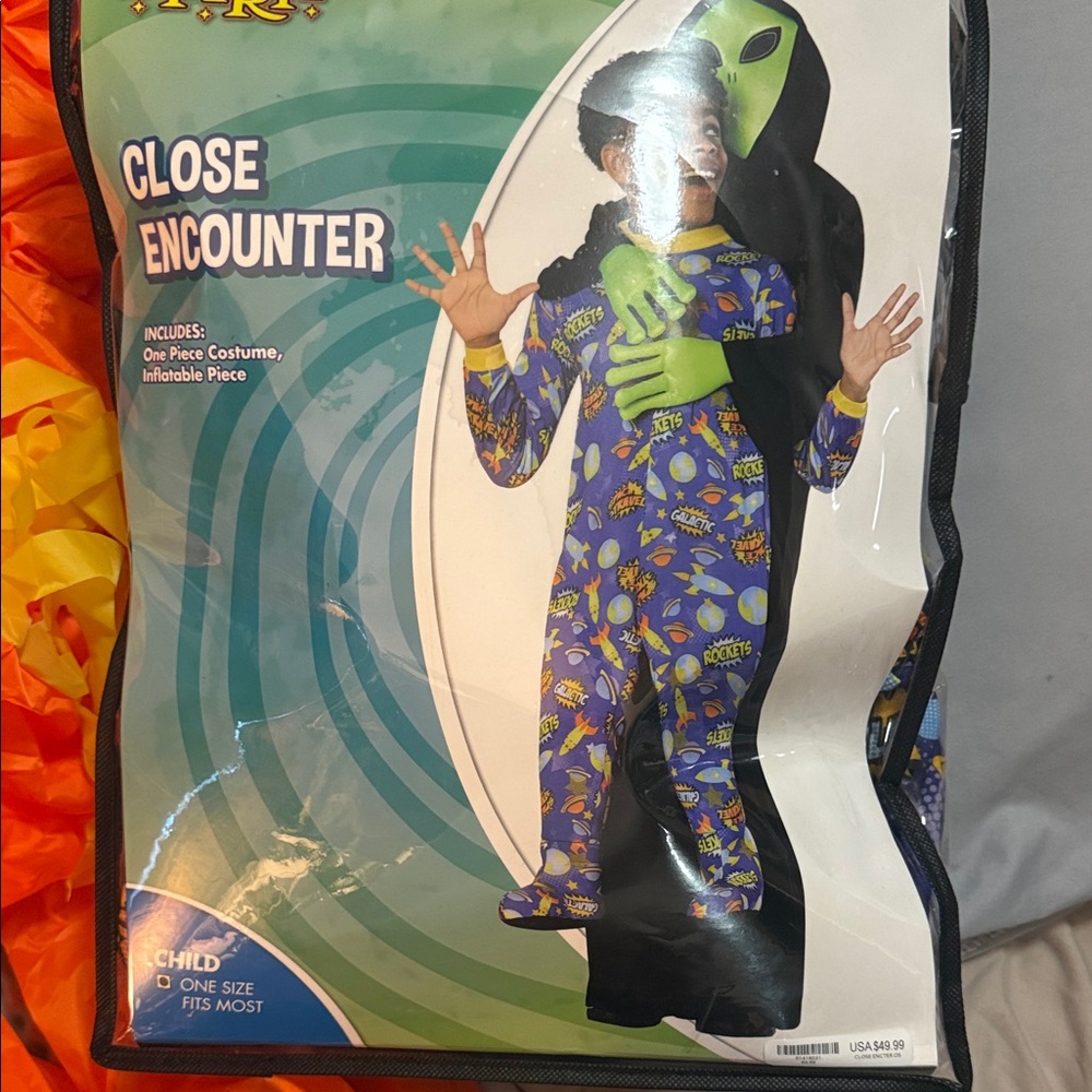 Alien Close Encounter Kids Costume
